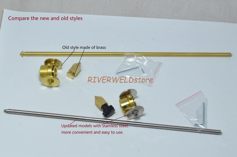 RIVERWELD L-TEC PT-31 JG-40 WSD-LG40 PT-31 Plasma Cutter cutting Torch Attachments Circle Roller Guide Wheel Compass - Image 3